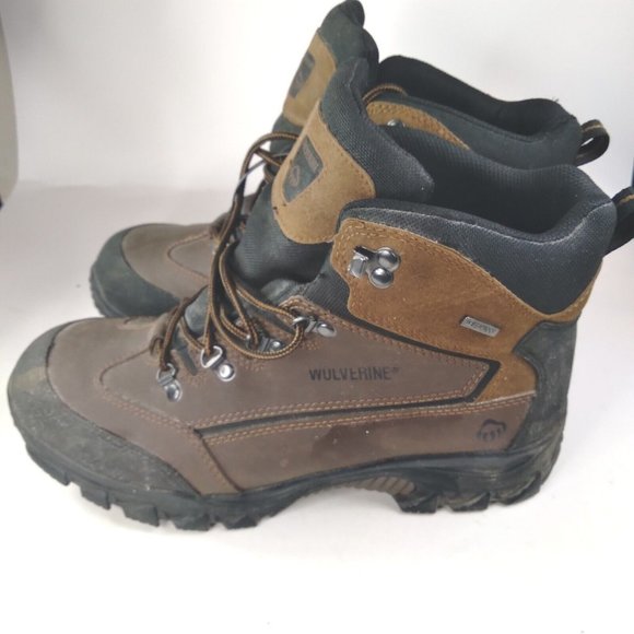 WOLVERINE W05103 Brown Work Boot Mens' Size 11M Waterproof Skid Oil Resi… - Picture 2 of 7